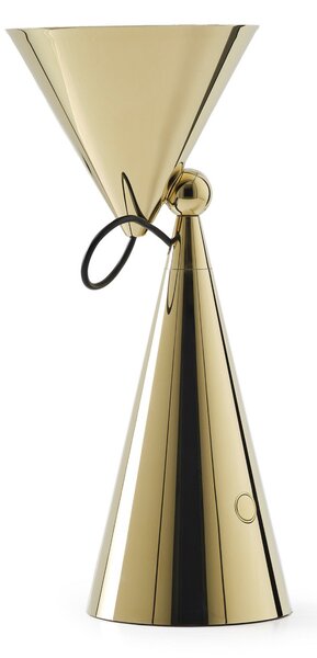 Stolne Lampa Tom Dixon, POSE, prigušiv, Zlato / mjed, Dnevna soba, Plastika, Dizajn