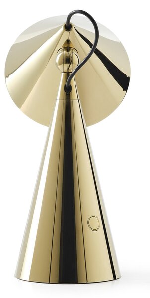 Stolne Lampa Tom Dixon, POSE, prigušiv, Zlato / mjed, Dnevna soba, Plastika, Dizajn