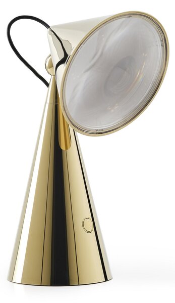 Stolne Lampa Tom Dixon, POSE, prigušiv, Zlato / mjed, Dnevna soba, Plastika, Dizajn
