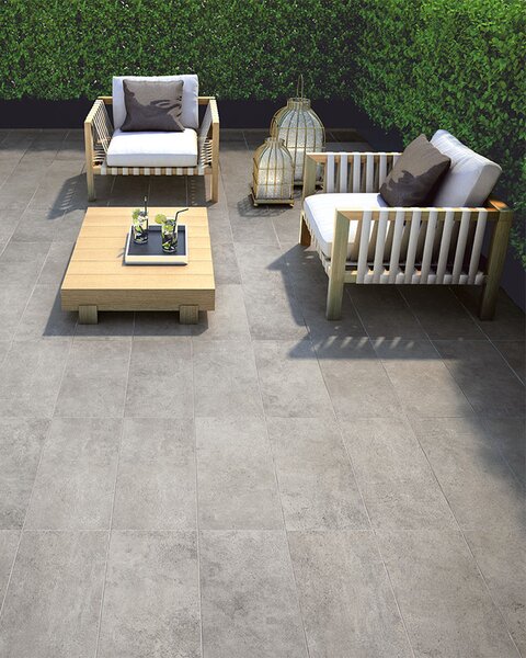 Pločica Tuscania Grey Soul Light retificirana 30,4x61 cm
