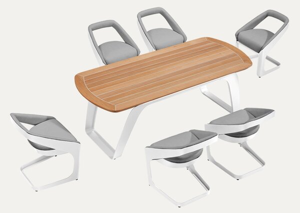 Idealaqua Onda Pininfarina vrtni stol 211x90 cm