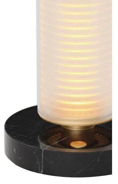 Prijenosna stolna lampa La Lampe Frechin, zlatna/crna - DCW