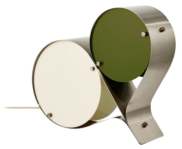 Stolne Lampa GUBI, Coppia, Bijela, Dnevna soba, Plastika, Moderan