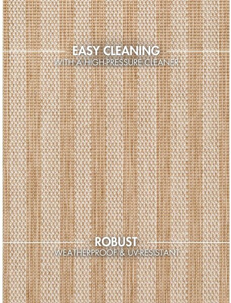 Krem/u prirodnoj boji unutarnji i vanjski tepih 120x170 cm Haringey Linley – Ted Baker