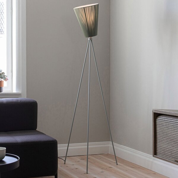 Podne Lampa Northern, Oslo Wood, prigušiv, Zelena, Dnevna soba, Tkanina / tekstil, Dizajn
