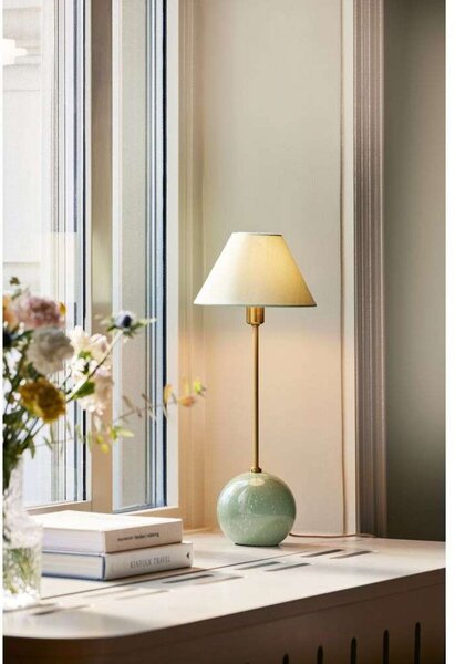 Stolne Lampa Globen Lighting, IRIS, Zelena, Dnevna soba, Staklo, Vintage