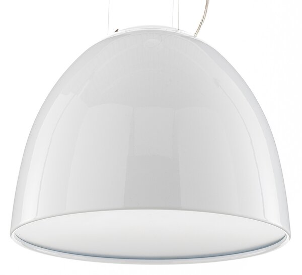 Viseće Svjetiljka Artemide, Nur Mini Gloss, prigušiv, Bijela, Dnevna soba, Metal, Dizajn