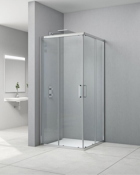 Idealaqua tuš vrata za kabinu NDC, 70 cm, klizna, krom\prozirno