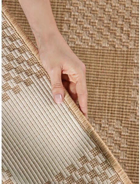 Krem/u prirodnoj boji unutarnji i vanjski tepih 120x170 cm Haringey Dorothy – Ted Baker