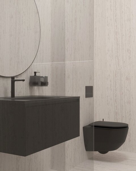 Pločica Idealker V Travertine Ocean Bianco 60x120 cm