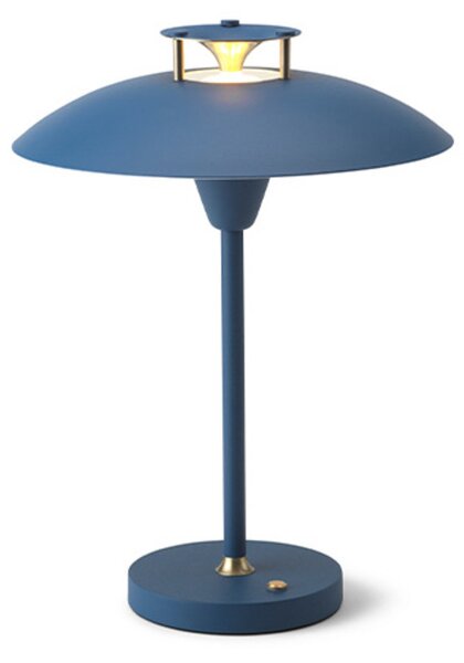 Stolne Lampa Halo Design, prigušiv, Plava, Dnevna soba, Metal