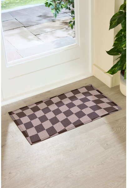 Otirač od PVC-a 40x70 cm Checkerboard – Artsy Doormats
