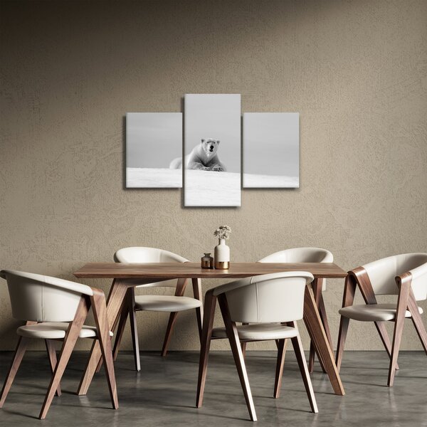 Slika - polarni medvjed (90x60 cm)