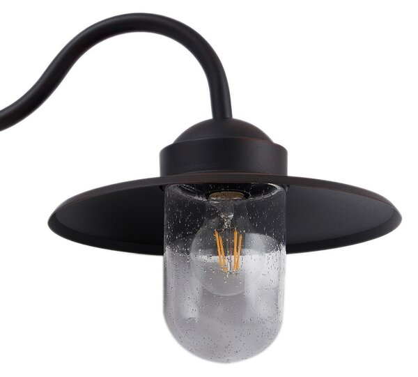 Vanjske Svjetiljka Lindby, Bilma, prigušiv, Smeđa / hrđa, Balkon, Aluminij, Moderan
