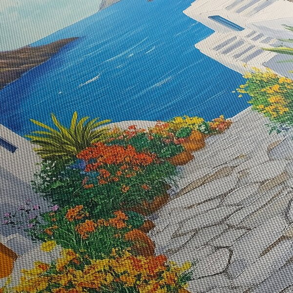 Slika - Grčka uličica (70x50 cm)
