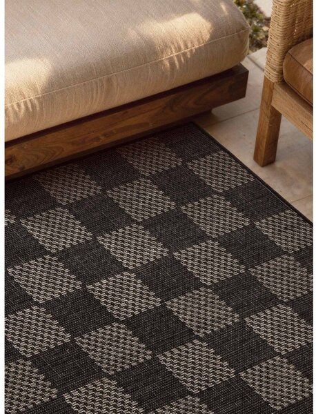 Crni/krem unutarnji i vanjski tepih 160x230 cm Haringey Dorothy – Ted Baker
