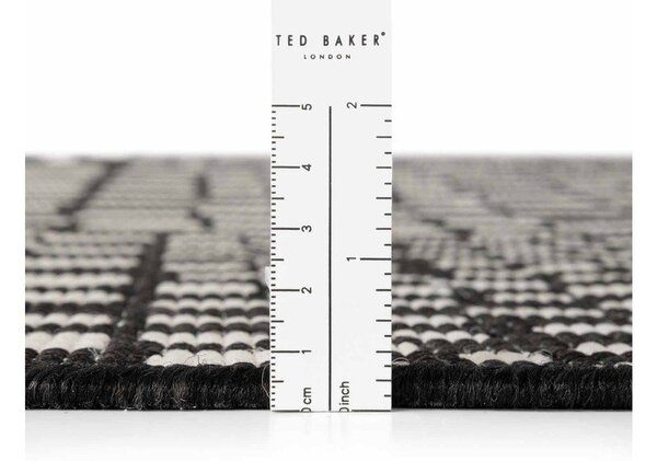 Crni/krem unutarnji i vanjski tepih 200x300 cm Haringey Barkham – Ted Baker