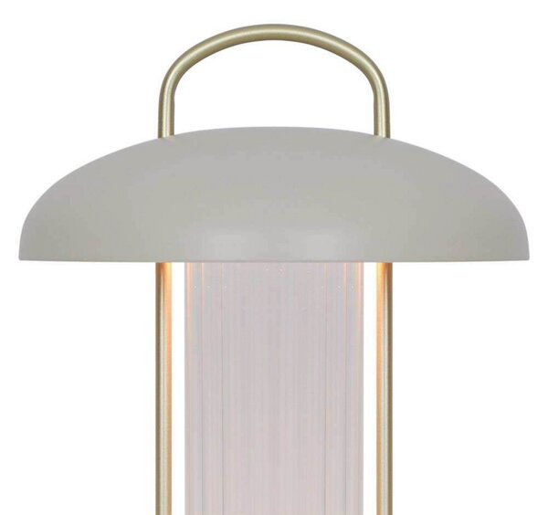 Stolne Lampa Nordlux, Mirano, prigušiv, Bež, Dnevna soba, Metal, Skandinavski