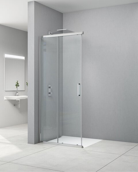 Idealaqua tuš vrata za kabinu NDC, 70 cm, klizna, krom\prozirno
