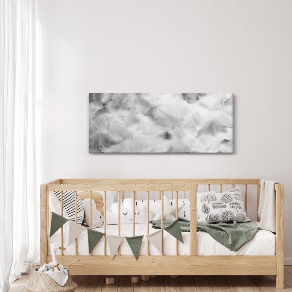 Slika - Oblaci od perja (120x50 cm)