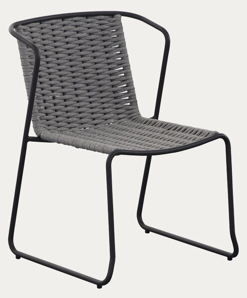 Idealaqua Fancy vrtna stolica, crna