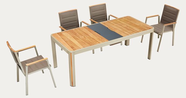 Idealaqua Geneva vrtni stol 200×90 cm