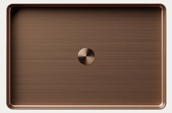 Steinberg umivaonik nadgradni na ploču 442, 600x400x100 mm, rose gold