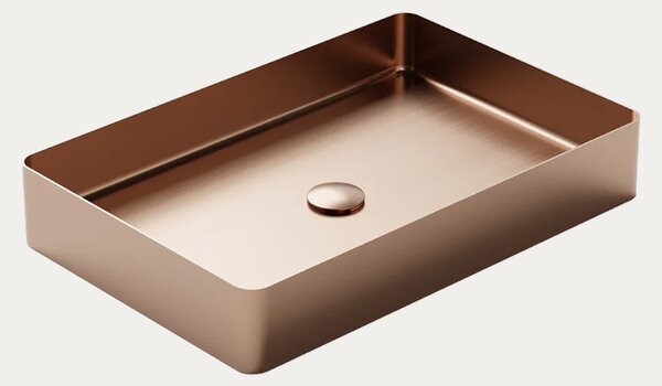 Steinberg umivaonik nadgradni na ploču 442, 600x400x100 mm, rose gold