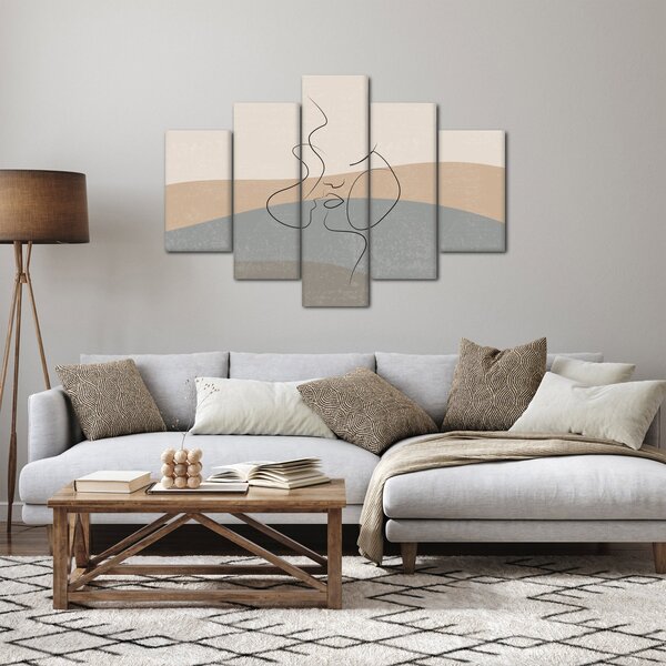 Slika - Crtani poljubac (150x105 cm)