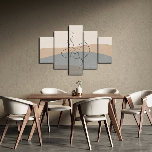 Slika - Crtani poljubac (150x105 cm)