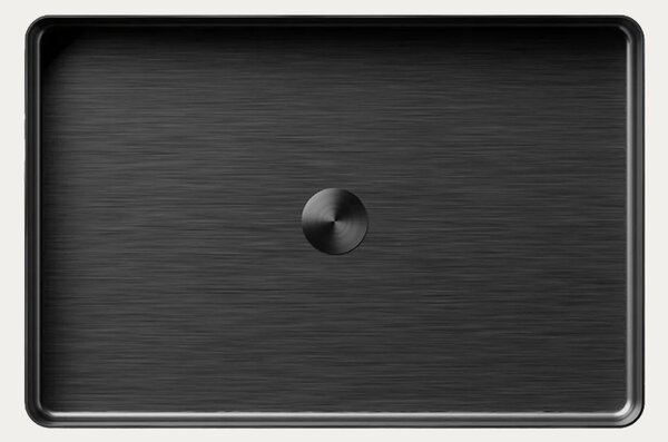 Steinberg umivaonik nadgradni na ploču 442, 600x400x100 mm, gun metal
