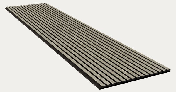 Idealker akustični zidni panel Grey Wood 600x2800x21 mm