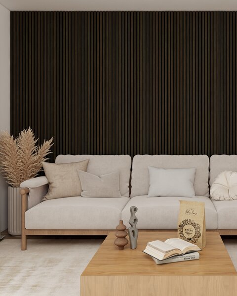 Idealker akustični zidni panel Smoked Oak 600x2800x21 mm