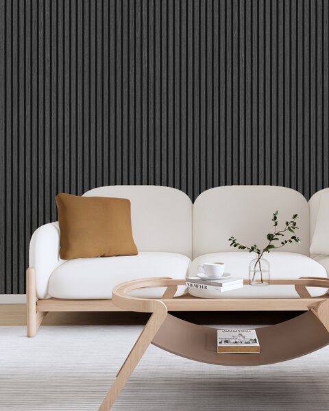 Idealker akustični zidni panel Black Oak 600x2800x21 mm