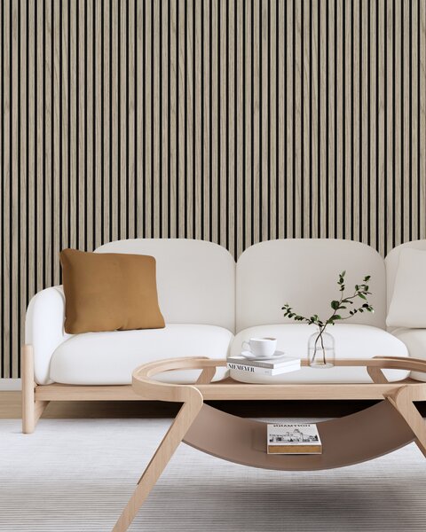 Idealker akustični zidni panel Walnut 600x2800x21 mm