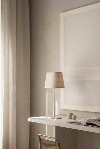 Stolne Lampa Watt & Veke, Bijela, Dnevna soba, Mjed, Skandinavski