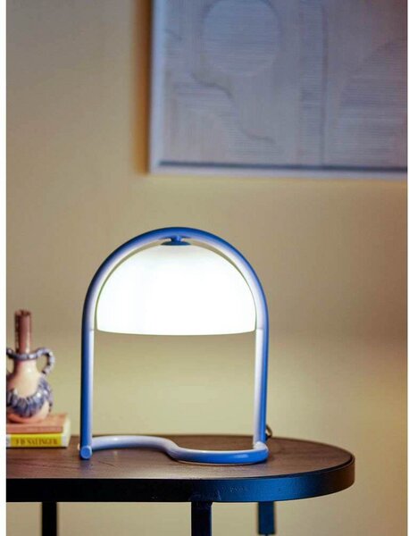 Stolne Lampa Bloomingville, Plava, Dnevna soba, Plastika
