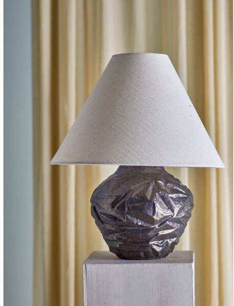 Stolne Lampa Bloomingville, Bež, Dnevna soba, Tkanina / tekstil