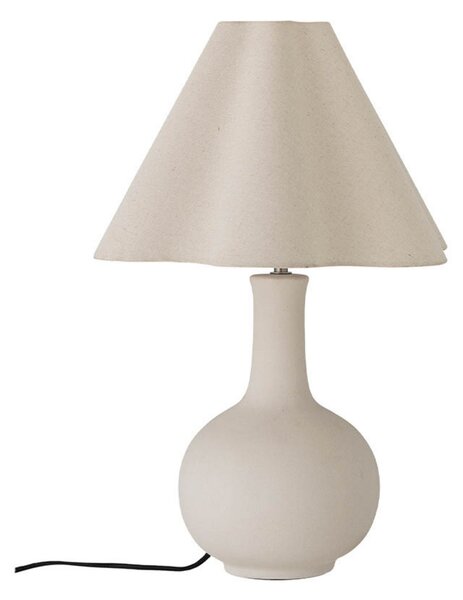 Stolne Lampa Bloomingville, Bijela, Dnevna soba, Tkanina / tekstil