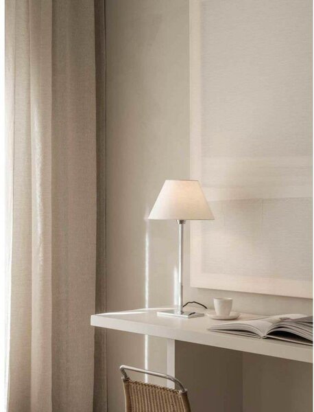 Stolne Lampa Watt & Veke, Bijela, Dnevna soba, Metal, Skandinavski