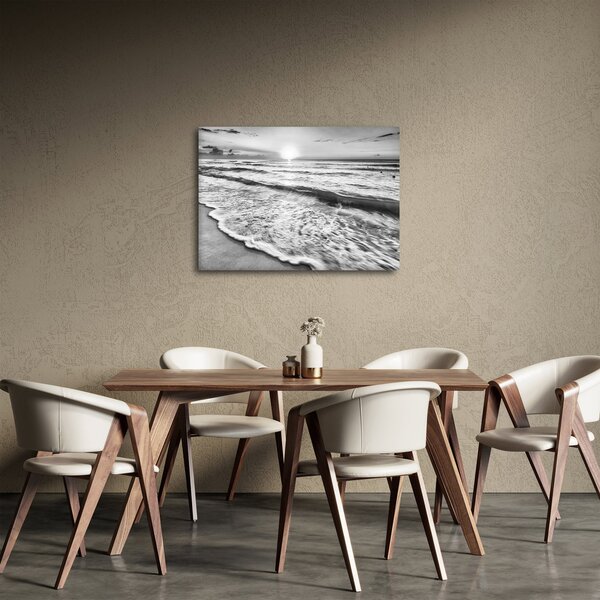 Slika - Zalazak sunca uz more (70x50 cm)