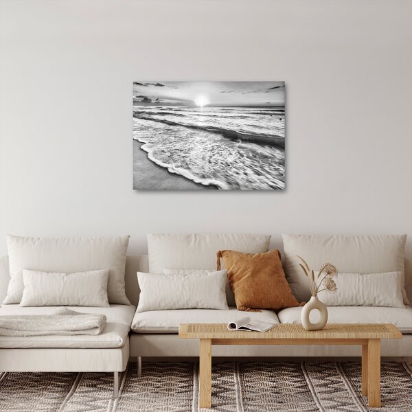 Slika - Zalazak sunca uz more (70x50 cm)