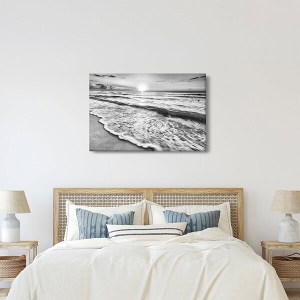 Slika - Zalazak sunca uz more (90x60 cm)