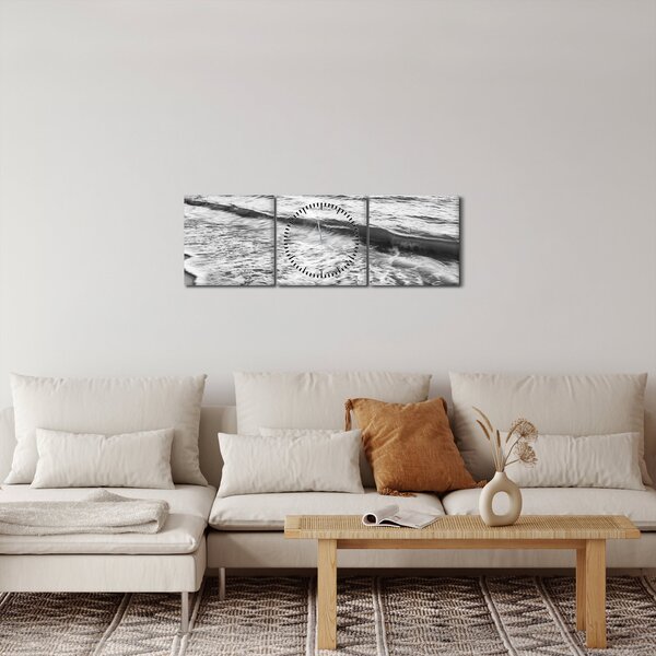 Slika - Zalazak sunca uz more (sa satom) (90x30 cm)