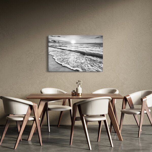 Slika - Zalazak sunca uz more (90x60 cm)