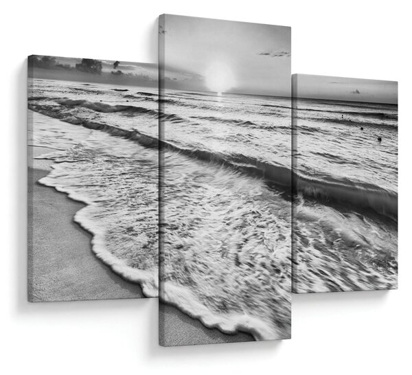 Slika - Zalazak sunca uz more (90x60 cm)