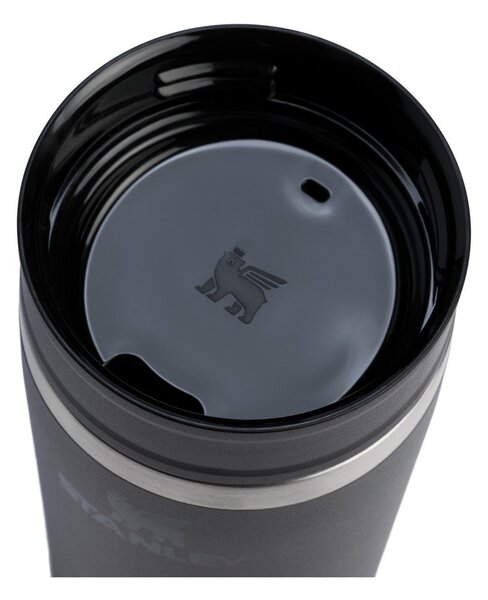Crna termo šalica od nehrđajućeg čelika 230 ml Café-To-Go Travel Mug Black 2.0 – Stanley