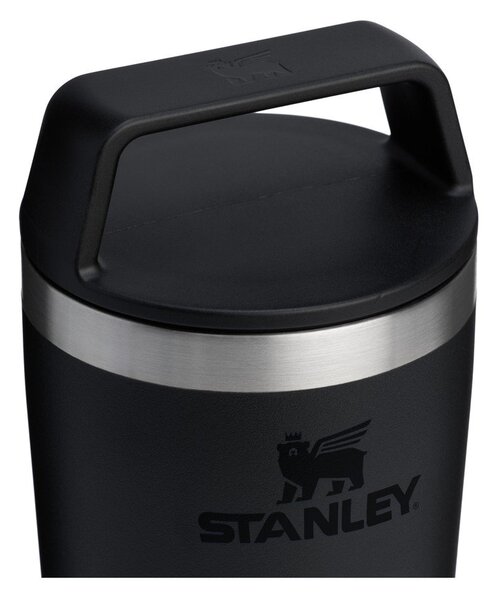 Crna termo šalica od nehrđajućeg čelika 230 ml Café-To-Go Travel Mug Black 2.0 – Stanley