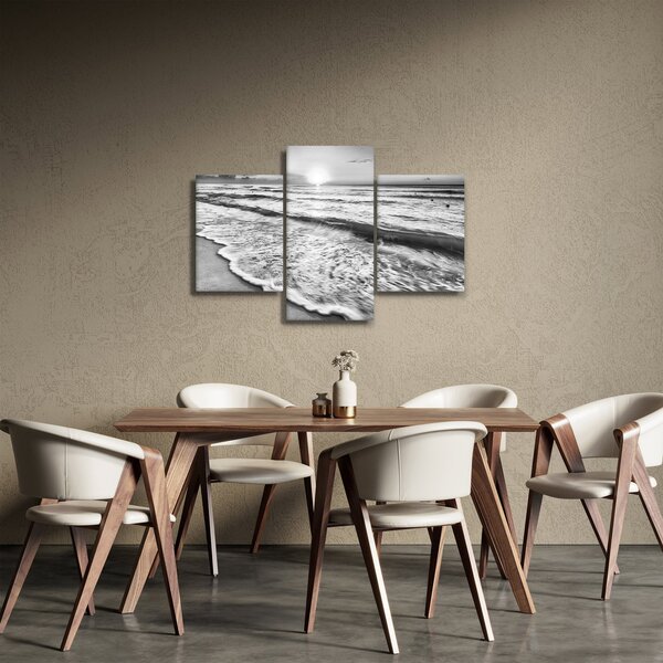Slika - Zalazak sunca uz more (90x60 cm)