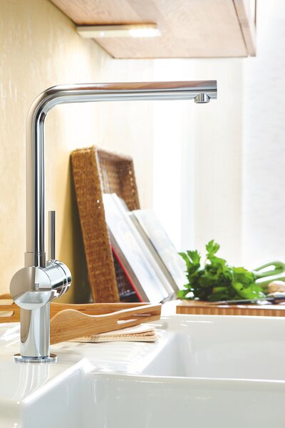 Grohe Minta miješalica za sudoper kvadratna,krom